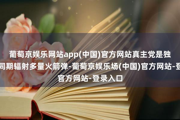 葡萄京娱乐网站app(中国)官方网站真主党是独特选拔同期辐射多量火箭弹-葡萄京娱乐场(中国)官方网站-登录入口